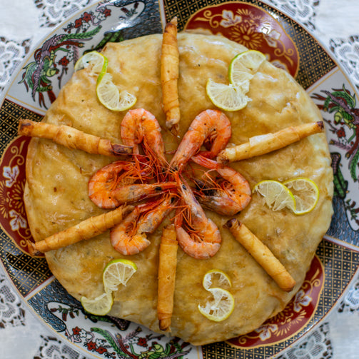 Pastilla Fruits de Mer Rabat Temara Salé